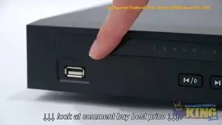 Unboxing   8 Channel Federal Mini Series 960H Security DVR   DVR FE8M DH