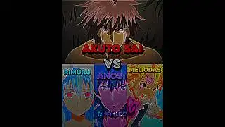 Who is strongest || Akuto Sai vs Rimuru, Anos, Meliodas 