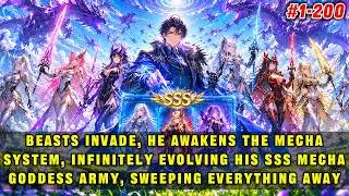 🔥Beasts Attack, He Can Infinitely Evolve His SSS Mecha Goddess Army, Sweeping Across Everything！