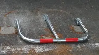 Comment installer un arceau de sécurité barrière pour place de parking Mottez B310, partie 1