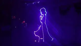 лазерное шоу от Натальи Шишкиной