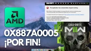¡SOLUCIÓN para AMD error en Call of duty | Modern Warfare 2 | Warzone 2 | 0X887A0005 DirectX🕙