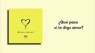 Marcelo - ¿Qué pasa si te digo amor? (Lyric Video)