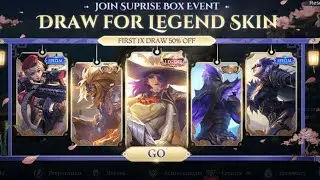Join Surprise Box Event and get Lesley Legend Skin | MLBB