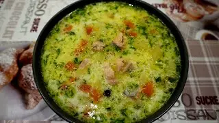 Tender creamy fish soup