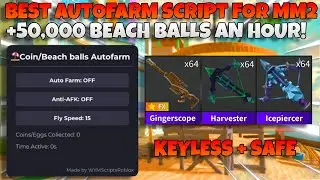 [NEW] MM2 SUMMER UPDATE AUTO FARM SCRIPT ☀️ | 30K+ Coins/Hour, Keyless, & Auto Round Skip! 🔥