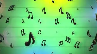 Music symbolls  backround ,7screen
