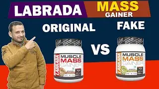 Labrada Muscle Mass Gainer | Fake Labrada Muscle Mass Gainer | Original vs Fake Labrada mass gainer