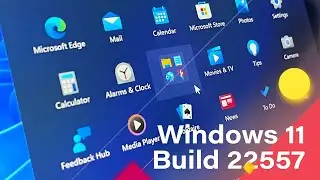 Windows 11 Build 22557 - App Folders, Taskbar Drag & Drop, Task Manager, Touch Gestures + MORE
