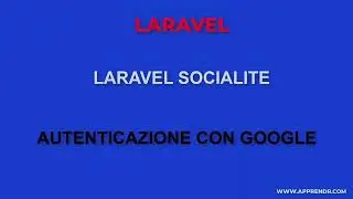 Laravel socialite. Login con google
