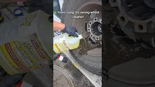 Youre using the wrong wheel cleaner! Dura-coating.com