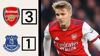 ARSENAL vs EVERTON | 3-1 | ALL GOALS | HIGHLIGHT - 2022/2023
