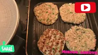 Hamburguesa 🍔casera 🏡de Pavo🦃