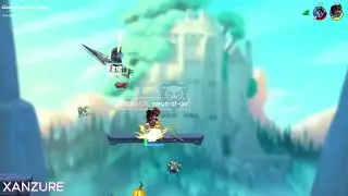 USING THE CHEAPEST BRAWLHALLA CHEAT TO RAGEBAIT | 2800 ELO BOT