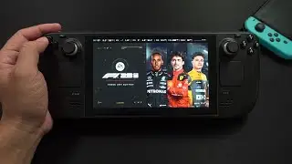 Steam Deck - F1 23 Gameplay