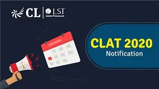 CLAT 2020 Notification || Career Launcher