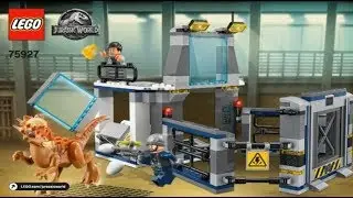 LEGO Jurassic World 2018 STYGIMOLOCH BREAKOUT 75927 Лего Мир юрского периода Побег Стигимолоха
