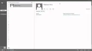 Outlook 2013 - Kontakte / Personen anlegen