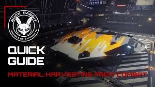 Elite - Short guide on collecting materials from combat