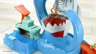 Набор игровой Hot Wheels Сити Ледяная акула GJL12