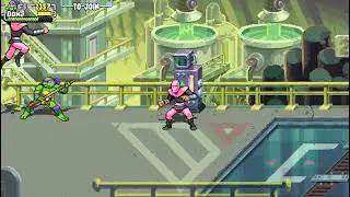TEENAGE MUTANT NINJA TURTLES SHREDDER REVENGE часть 15 (УРОВЕНЬ 15) (БОСС KRANG И SHREDDER)