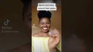 Spring break styles for natural hair. #lovenotes #short #youtubeshorts