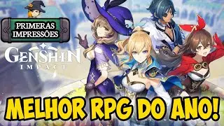 MELHOR RPG DO ANO! NÃO É MMORPG Genshin Impact