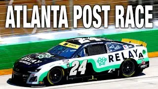 ATLANTA POST RACE - Playoff Opener OT, Favorites Wreck, Penske Power!!!