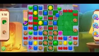 Homescapes walkthrough level 1758 | Хоумскейпс прохождение уровень 1758