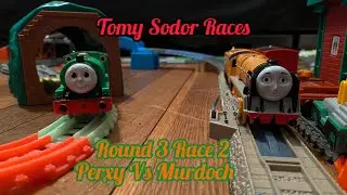 Tomy Sodor Races | Round 3 Race 2 | Percy Vs Murdoch