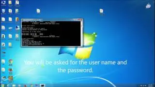 FTP Command Prompt Connecting and Downloading Files