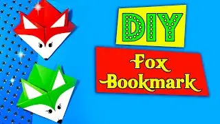 DIY - How to make a Corner Bookmark - Easy Origami