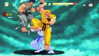 MUGEN: Ken (KAZ) VS Ryu (KAZ)