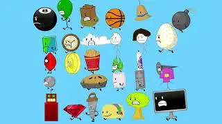 BFDI Recommended Character's Running  (SOURCE FILES AVAILABLE)