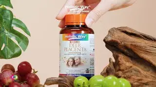 Holistic Way Premium Deer Placenta Fresh 9,000mg