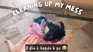 *2 din se safai nhi kiya 🥲*/difficult task LIVING ALONE