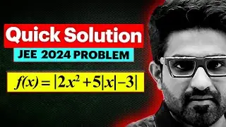 Solve JEE Problem by 𝗤𝘂𝗶𝗰𝗸𝗹𝘆 𝗔𝗻𝗮𝗹𝘆𝘀𝗶𝗻𝗴 👌🔥