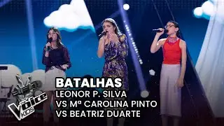 Leonor P. Silva vs Mª Carolina Pinto vs  Beatriz Duarte| Batalhas| The Voice Kids Portugal 2024