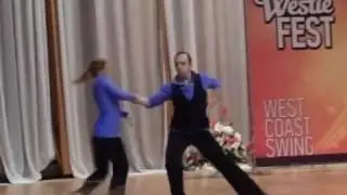 Ariel Cherniy & Olga Malafeevskaya - 1st place Rising Stars Routine Westie Fest 2012