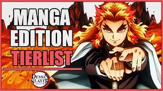 Ranking All Demon Slayer Characters (Manga Edition) Demon Slayer : Kimetsu No Yaiba Tierlist