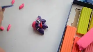 Лепим Ёжика из пластилина СМЕШАРИКИ