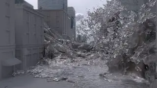 Maya Tutorial Now Available: Flooding a City with Bifrost