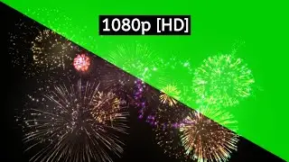 GREEN SCREEN FIREWORKS