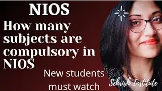 How many subjects are compulsory in NIOS board | 