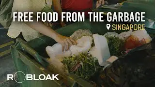 Dumpster Dining: A Sustainable Solution by Singapore's Freegans.