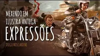 Mexendo em ilustra antiga | Pintura Digital