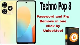 Tecno Pop 8 frp remove in one click by unlock tool In 2025 /Tecno pop 8 frp bypass new trick in2024