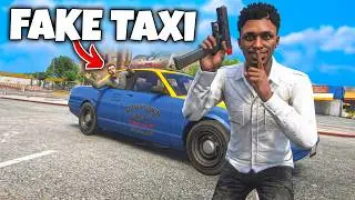 I Became a FAKE TAXI DRIVER in GTA 5 RP..