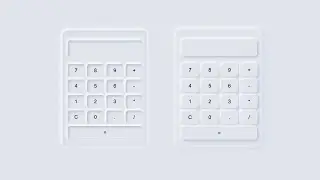 Creating Neumorphism Calculator By Using HTML & CSS || 