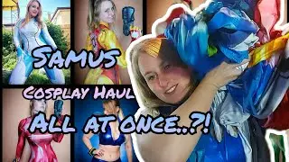 I WORE ALL MY SUITS AT ONCE?! Samus Not So Zero Suit Challenge